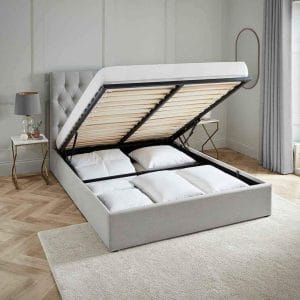 Contemporary Storage Ottoman Bed