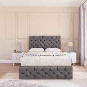 Florida Contemporary Upholstered Bed – Free UK Delivery