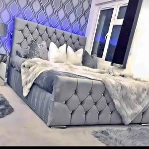 Florida Premium Fabric Bed – FREE UK Delivery